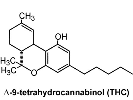 THC molecule